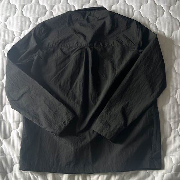 H&M Black Parachute Button Up - Picture 2 of 3
